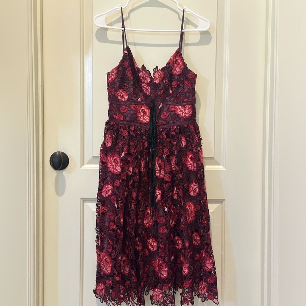 Ever New Burgundy Dress